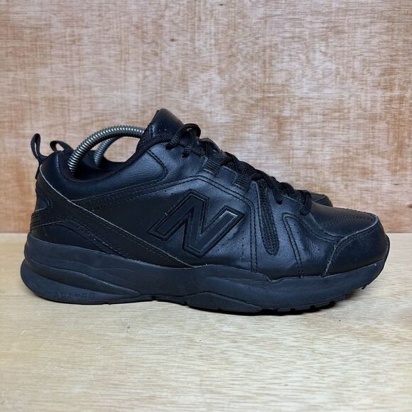 New Balance 608V5 Walking Sneakers Slip Resistant Black Men Size 8.5 4E MX608ABS - Picture 1 of 14